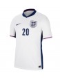 England Jarrod Bowen #20 Heimtrikot EM 2024 Kurzarm